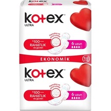 Kotex Ultra Uzun Ekonomik 2Li Paket 12 Ped