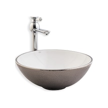 Eva Banyo Lena E-5005G Tezgah Üstü Porselen Lavabo