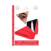 Kirpikyapıştırıcı Su Geçirmez Profesyonel Güçlü Kalıcı Dayanıklı Kirpik Yapıştırıcısı Glue Siyah Re