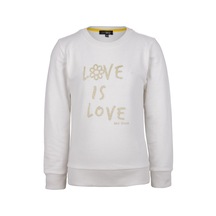 Brz Kids Baskılı Kız Çocuk Sweatshirt-ekru Ekru