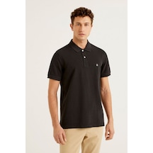 United Colors Of Benetton Erkek Polo T Shirt 3089j3179 Siyah