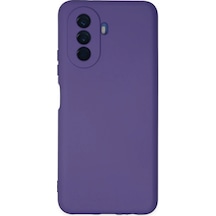 Uryport Huawei Nova Y70 Kılıf Nano İçi Kadife Silikon - Mor