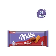 Milka Biscoff Tablet Çikolata 90 G - 6 Adet