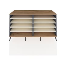 Kronos Konsol 8 Raflı 176x59x99 Antrasit-çam/aytaşı Antrasit-çam/aytaşı