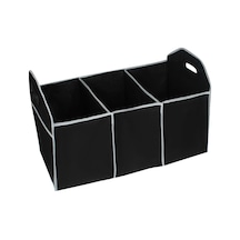 Youmex Katlanabilir Dokunmamış Kumaş Araç Bagaj Düzenleyici - Siyah