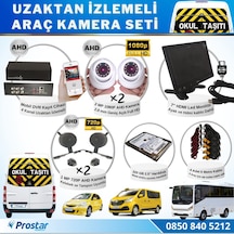 Full AHD Araç Kamera Seti 4 Kameralı 320 GB Harddisk Dahil Kayıt