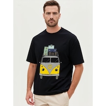 Volkswagen Oversize Unisex T-shirt Siyah