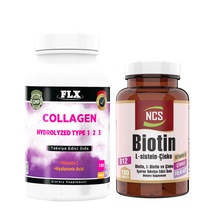 Collagen Tip 1-2-3 Hyaluronik Asit 180 Tablet+Biotin 180 Tablet