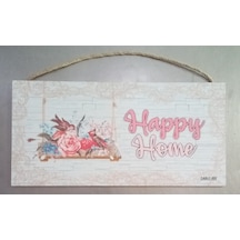 Tablo Mini Ahşap 14,5cm X 29,5cm - Tablo 003