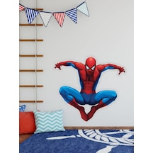 MSticker Spiderman-Uçan2 Örümcek Adam Çocuk Odası Duvar Sticker