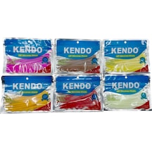Kendo 10 Cm Worm Kokulu Lrf Silikonu