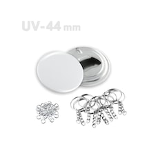 44 Mm Uv Baskıya Uygun Buton Şişe Açacağı Anahtarlık Vg44uvan 1000 Adet