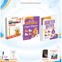 Çanta Yayınları 2026-2027 6. Sınıf Tüm Dersler 3 Kitap Sos Soru/türkçe-sos Defter Set