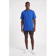 Blow Up Basic Future Gen Mavi Normal Kalıp Erkek T-shirt 141096 SİYAH
