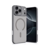 Apple İphone 17 Pro Max Jota Lensli Magsafe Kapak - Titan Gri