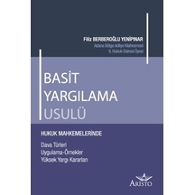 Basit Yargılama Usulü N11.607
