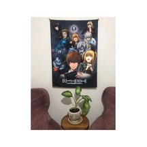 Anime Death Note Desenli Tasarım Duvar Halısı