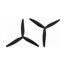 Hqprop 15 İnç 7x Gri Karbon Fiber Fpv Drone Pervane Seti 2 Li 1cw+1ccw