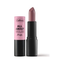 All About Color Matte Lipstick Mat Görünümlü Ruj 503 Table For Two, Pembe Çok Renkli