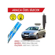 Volvo S80 Silecek - Rbw Muz Silecek Takımı 2003-2006