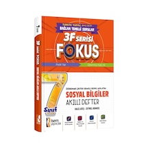 İsem 7. Sınıf Fokus Sosyal Bilgiler Akıllı Defter İsem Yayıncılık