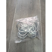 Kaplamalı Demir S Kanca 4,5cm 100 Adet
