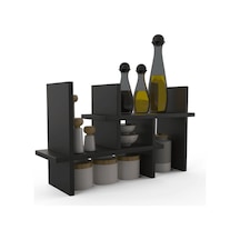 Mutfak Rafı 002 - Siyah