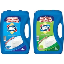 Abc Bulaşık Deterjanı Power Ve Misket Limon 4 Lt 2 Li Karma Paket