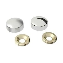 Zenvia Vida Kapama Kapağı 25 Mm, Krom - 50 Adet Znv2026