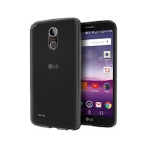 Lg Stylus 3 Kilif Soft Silikon Seffaf-Siyah Arka Kapak 245808830
