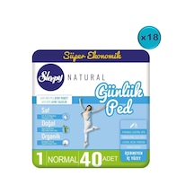 Sleepy Natural Günlük Ped Normal 720 Adet Süper Ekonomik