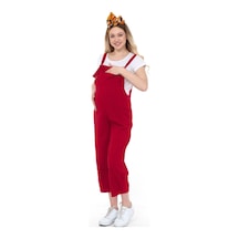 Luvmabelly Myra6107 - Bordo Hamile Salopet-bordo