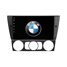 Bmw E90 Araç Multimedya Android Ekran Carplay Navigasyon Cihazı Double Teyp 4+64 9" 05-11 Black Cadence