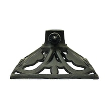 Marka Dökme Demir Meşale Standı, Siyah, 9.1l X 9.1w X 4.8h -inç, 1312322