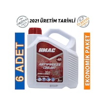 H-Mac Kırmızı Antifriz -40 Derece 3 Lt 6 Adet