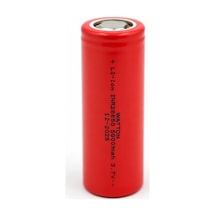 Inr 26650 5000mah 3.7v Li-ion Şarj Edilebilir Pil - Kırmızı Evimdeyokyok