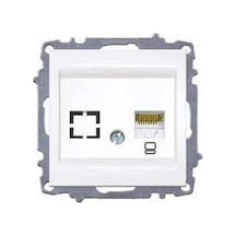 ELBİ ZENA VEGA BEYAZ DATA Prizi CAT 6 M+K