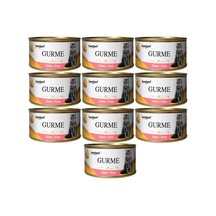 BestPet Gurme Kedi Konservesi Somonlu Sterilised 10 x 100 G