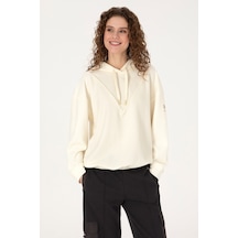 U.s. Polo Assn. Kadın Sweatshirt 50309464-vr256 İnci