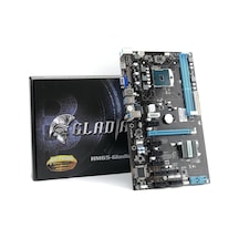 Esonic Gladiators Combo Intel Celeron Işlemcili HM65 8 PCI 1600 MHz DDR3 Soket 988 ATX Mining Anakart