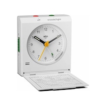 Braun Bc05w Analog Beyaz Alarmlı Masa Saati