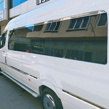 Mercedes Sprinter W907 Krom Cam Üst Çıtası 2018 Ve Üzeri P.çelik