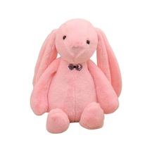 Uyku Arkadaşım Papyonlu Uzun Kulak Bunny Peluş Tavşan 65 CM 001