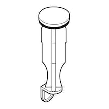 Brushed Nickel - Rp5648bn Drain Stopper For Lavatory, Brushed Nickel New