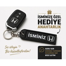 İsimli Honda Anahtarlık , Kişiye Özel - Hediyelik İsimli Araç Logolu Anahtarlık - İsimli Honda Araba
