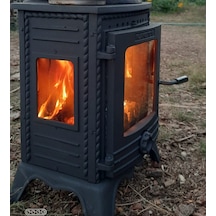 Fs 52 Minör Lüx 3 Camlı Şömine Soba