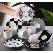 Gönül Porselen 6'lı Kahve Takımı G4008