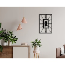 Bk Home Dekoratif 45Cm Ahşap Duvar Saati-31