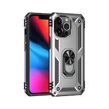 Apple İphone 14 Pro Kılıf Sofya Yüzüklü Silikon Kapak