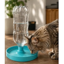 3d Baskı Otomatik Kedi Ve Köpek Su Kabı Pet Şişe Uyumlu Su Pınarı Mama Kabı